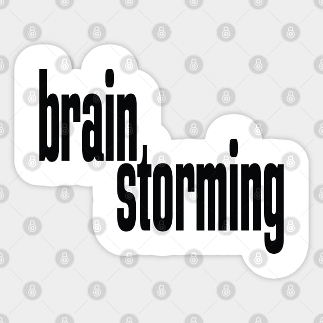 Brainstorming Sticker by ProjectX23 Orange